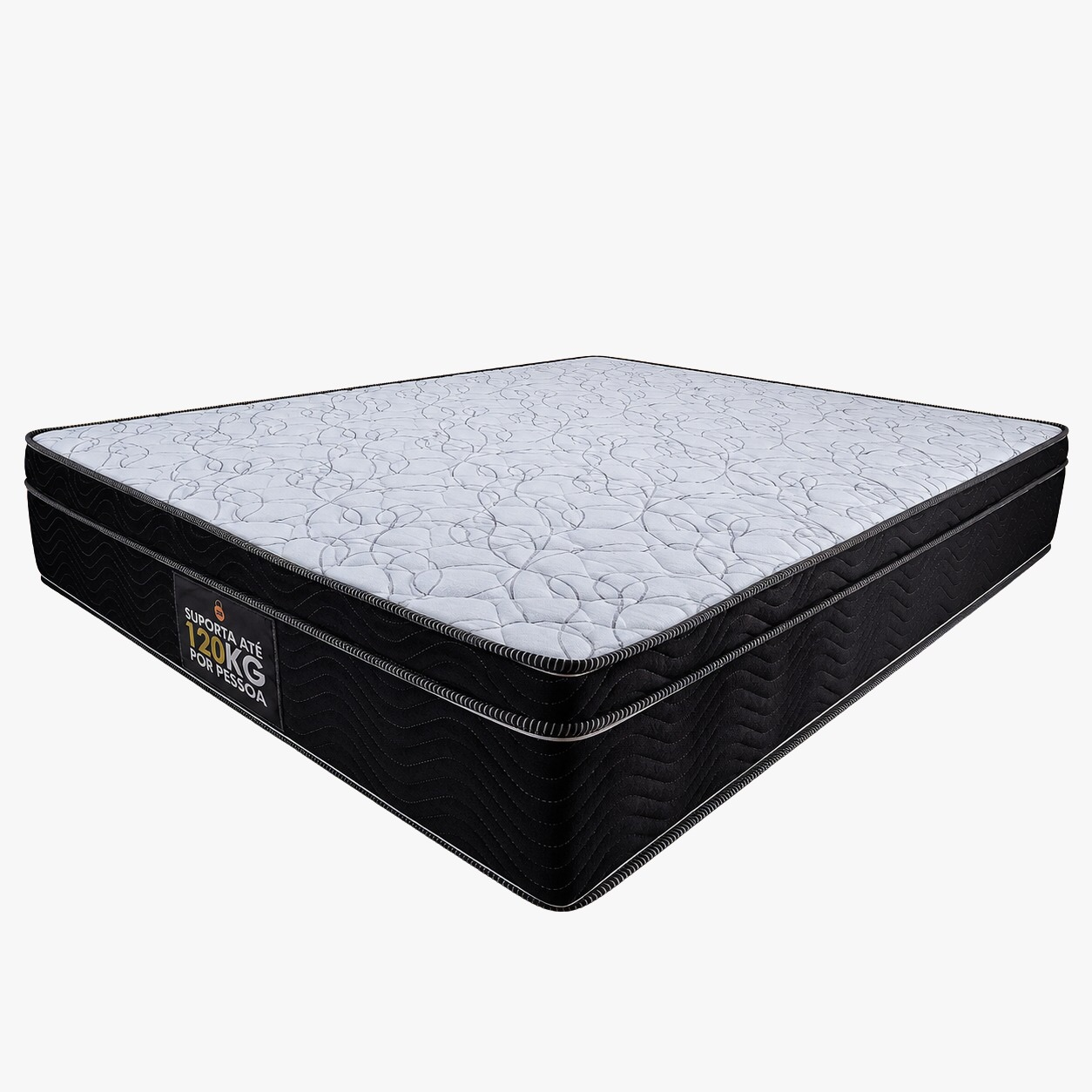 Colchão Ortopillow — vista frontal em ângulo